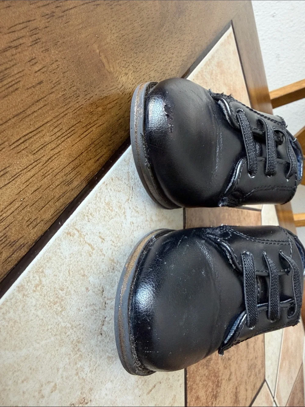 Mix No. 6 Kids Black Dress Shoes
